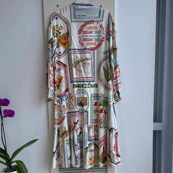 FARM Rio Multicolor Graphic Print Dress - Picture 6 of 10